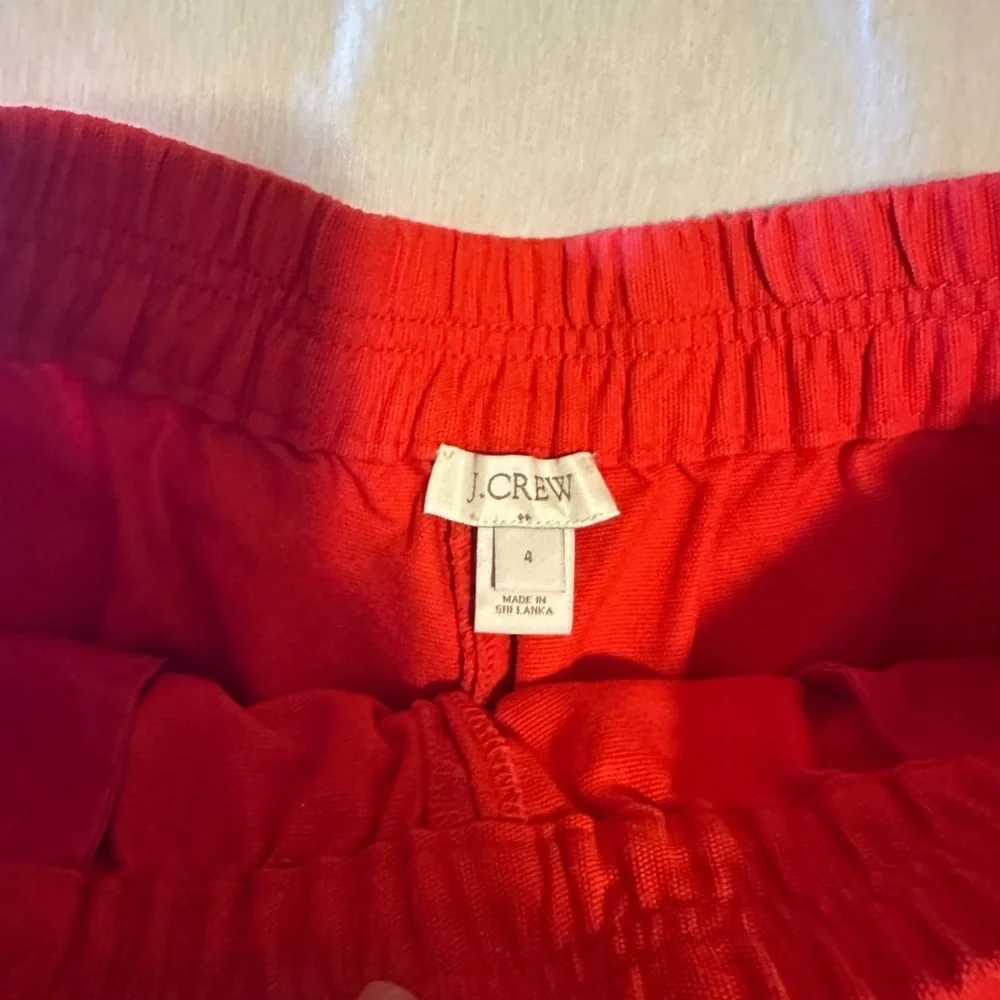 J. Crew Bold Red Shorts